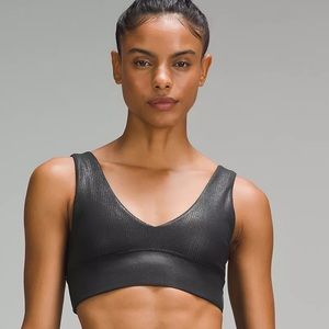 lululemon Align™ Ribbed V-Neck Bra *Light Support, C/D Cup Shine